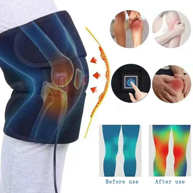 Heated Knee Wrap W/ Adjustable Heat Settings