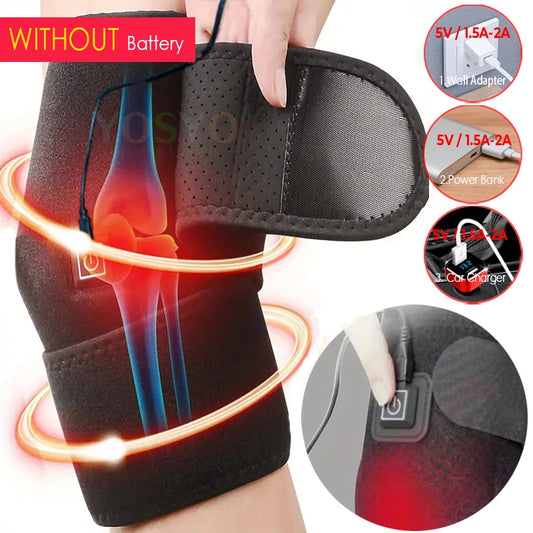 Heated Knee Wrap W/ Adjustable Heat Settings