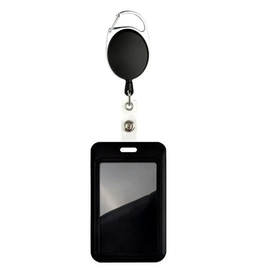 Heavy Duty Retractable Badge Holder With Clip